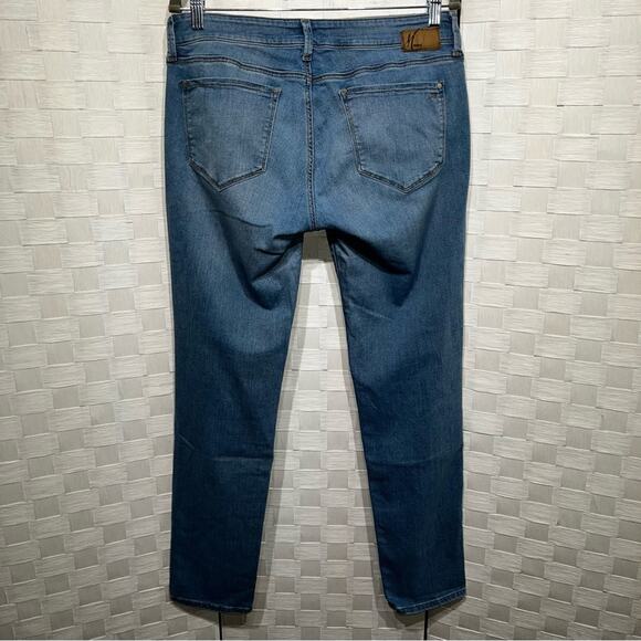 Mavi Jeans Womens Emma Slim Boyfriend Denim Jeans Size 31X32 Distressed Medium - Picture 8 of 12